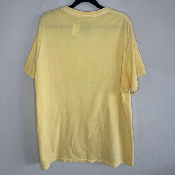 NEW Sublime Mens Graphic Tee Yellow Short Sleeve T-Shirt Top - Size L - Picture 3 of 4